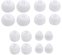 KALANKA-16pcs Bouchons d'oreille pour Écouteurs Remplacement Compatible avec Sennheiser CX 3.00 CX 5.00 CX 6.00 CX 7.00 Écouteurs en Silicone, Blanc