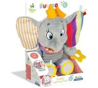 KALANKA-- 17297 - Peluche Premières activités - Disney Dumbo - Jouet bébé, 6 Mois et Plus Multicolore
