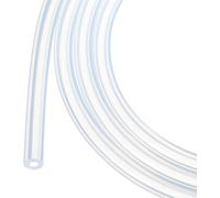 KALANKA-1M (3Pieds) de Tuyau en Silicone 2mm DI 5mm DE Transparent Tuyau en Plastique Industriel en Silicone Clair pour Pompage, Vidange, Irrigation, Brassage, 0,08"" x 3/16
