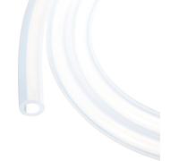 KALANKA-1M(3Pieds) Tube en Silicone 10mm DI 16mm DE Transparent Tuyau en Plastique Industriel en Silicone Clair pour Pompage, Vidange, Irrigation, Brassage, 3/8"" x 5/8