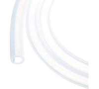 KALANKA-1M(3Pieds) Tube en Silicone 5mm DI 8mm DE Transparent Tuyau en Plastique Industriel en Silicone Clair pour Pompage, Vidange, Irrigation, Brassage, 3/16"" x 5/16