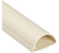 KALANKA-1M5025M/EH Maxi Goulotte décorative pour câble TV, housse de fil électrique, solution de gestion des cordons ¿ 50 mm (L) x 25 mm (H) ¿ Magnolia (1 mètre de longueur)