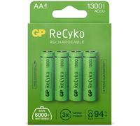 Kalanka-1x4 Recyko Nimh Batteries Aa 1300mah, Ready To Use