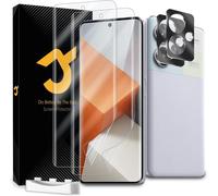 Kalanka-2+2 Pi¿¿Ces Pour Protection ¿¿Cran Xiaomi Redmi Note 13 Pro Plus, 2 Pi¿¿Ces Epu Protection Ecran 2 Pi¿¿Ces Protection D'objectif, R¿¿Par¿¿ En 10 Secondes, Sans Bulles, Facile ¿¿ Installer