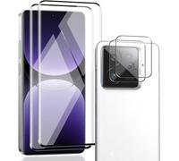 KALANKA-2+2 Pièces Verre Trempé pour Realme GT 7 Pro, Protection d'écran et Caméra Protecteur, Anti Rayures Film 9H Dureté Vitre Incassable, Résistant, Sans Bulles, HD Clarté protège écran