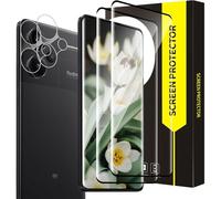 KALANKA-2+2 Verre trempé pour Xiaomi Redmi Note 13 Pro Plus 5G, Dureté 9H Vitre Protection+Film d'objectif, 3D Bubble Free, Anti Rayures, HD Sensibilité Redmi Note 13 Pro Plus Protection écran