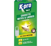 KALANKA-- 2 Cassettes Répulsives Mites & Larves des vêtements \u2013 Jusqu`à 6 Mois de Protection \u2013 Indicateur de Durée d`Utilisation \u2013 Sans Parfum \u2013 Pour Armoires, Tiroirs et Valises