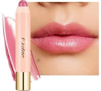 Kalanka-2 En 1 Rouge A Levre Et Fard A Joue - Brillant Et Juteux, Colour Lip Marker Créer Un Essence Maquillage, Rouge A Levre Hydratant, Convient À Toutes Les Carnations, 2.48g, Rose Tea(06)