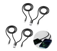 KALANKA-2 Pack USB C Cable 4ft USB C Multiple Charging Cable C Splitter 1 to 2 for Charging Dual C Splitter