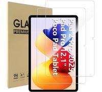 KALANKA-2 Pack Verre Trempé Compatible pour Xiaomi Redmi Pad 2 Pro 2025 /Xiaomi Redmi Pad Pro/Xiaomi Poco Pad 12.1" Protection Ecran 9H Super Dureté/Anti Rayures/Ultra-Clair/Anti Bulle