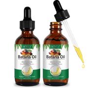 Kalanka-2 Paquets Batana Oil 60ml, Huile De Batana Bio Pour Cheveux, Sourcils Et Cils, Adapté À L'aromathérapie, Au Massage Et À La Diffusion D'arômes