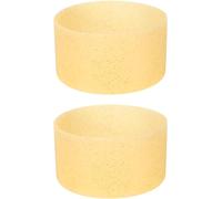 Kalanka-2 Pcs Manche En Silicone Pour Bouteilles D'eau, Diamètre Inférieur De 2,84 À 3 Pouces, Pour Fond De Bouteille D'eau Pour Gobelet, Couverture De Protection Antidérapante, Orange