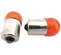 Kalanka-2 Pièces D'ampoules Halogènes 12v Pour Voiture (Ry10w Bau15s 12v 10w Orange)