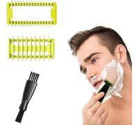 Kalanka-2 Pièces Skin Guard, Body Comb, Peigne À Chaumes, Peigne De Guidage Avec Étui Pour Lame Rasoir, Pour Sabot, Convient Aux Rasoirs Qp25xx/Qp65xx/Qp26xx/Qp66xx