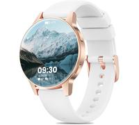 KALANKA-2025 New Montre Connectée Femme avec Appel Bluetooth 1.27" TFT HD Étanche Écran Tactile 24H Fréquence Cardiaque 120+ Modes Sportifs Sommeil IP68 pour Android iOS