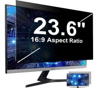 KALANKA-23.6 Pouces Filtre de Confidentialité Premium, Amovible Protection d'écran PC, Anti Espion/Filtre Bleu Lumière Ecran Ordinateur Protection pour 16:9 Moniteur Widescreen Computer