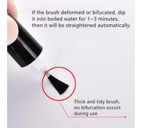 Kalanka-24pcs 5ml Bouteilles De Vernis À Ongles Vides Bouteilles De Vernis À Ongles En Verre Transparent Avec Brosses, Trémie D'entonnoir 5pcs