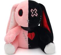 KALANKA-25 cm/30 cm - Peluche gothique lapin - Peluche - Lapin d'horreur - Pâques - Halloween - Lapin effrayant - Jouet en peluche - Jouet de lapin fou