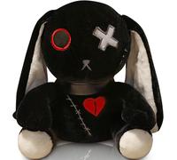 KALANKA-25 cm/30 cm - Peluche gothique lapin - Peluche - Lapin d'horreur - Pâques - Halloween - Lapin effrayant - Jouet en peluche - Jouet de lapin fou