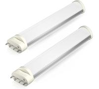 KALANKA-2G11 PLL Lampe LED Éclairage 9W 220V Blanc Chaud 3000K 4-Pin Tube Lampe Culot à Broches 700 Lumens Angle de Rayonnement 160° Replacement for Conventional 18W Compact Fluorescent Lamp
