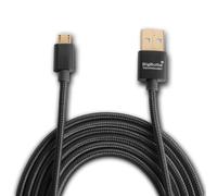 KALANKA-2m Gold Plated USB Cable for Blackview A50, A55, A55 Pro, A70, A70 Pro, A80s, BV4900, BV4900 Pro, BV4900s Mobile