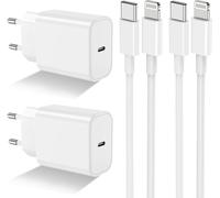 KALANKA-2Pack Chargeur Rapide iPhone 14 13 12 11,¿Apple MFi Certifié¿ 20W USB C Adaptateur Secteur Prise Chargeur Apple Original 2m Cable pour iPhone XS Max/XR/SE/iPad