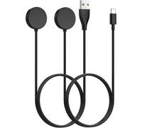 KALANKA-2PCS Chargeur Compatible pour Samsung Galaxy Watch 8/7/6/5/4/3/FE/Ultra/Active 2/1, Câble de Charge de Remplacement de 100 cm USB et Type C, pour SM-L300/L305F/L310/L315F/L705F /R861