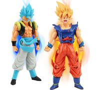 Kalanka-2pcs Figurine Goku, Figurine Super Saiyan Anime Heroes, Figurines De Dessins Animés, Jouets, Décorations De Bureau, Cadeaux D'anniversaire Pour Enfants