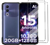KALANKA-2Pcs Verre trempé Anti Casse Protection Compatible with Doogee Blade 20 Play/Blade 20 /Blade 20 Ultra/Blade 20 Turbo Film Protection écran Protection et Protège écran Antichoc,Clear