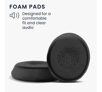 KALANKA-2X Coussinet Compatible avec Jabra Evolve 2 55 / Evlove 2 50 Coussinet - Coussinets en Mousse pour Casque Audio - Noir