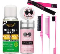 Kalanka-3.4 Fl Oz Lace Melting Spray And Melting Spray Wig Colle Perruque For Wigs, Extra Hold Spritz Spray Lace Adhesive Spray Pour Perruques Fermées Extensions De Perruques