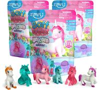 KALANKA-- 3 Bombes de Bain Surprise Licorne, 6 Jouets Surprise Licorne à Collectionner, Cadeau mystère pour Les Enfants, pour remplir Les Bas de Noël, Coffret Cadeau Bombe de Bain pétillante