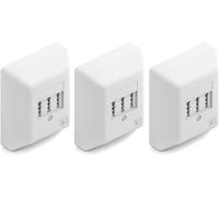 KALANKA-3 Pièces Prise Téléphonique TAE NF/F Prise de Connexion NFF 2X Connexion Téléphonique + 1x Extension Fax Répondeur Modem NTBA Répartiteur DSL Blanc