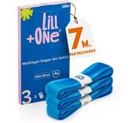 Kalanka-3 Recharges Universellles Poubelles À Couches Extra Longues 7 Pli - Anti-Odeur - Compatibles Avec Angelcare Tommee Tippee Twist & Click Simplee Tec Litterlocker Et Autres - Lot De 3 Recharges