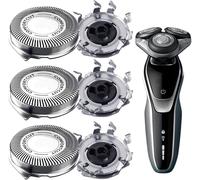 KALANKA-3 unit¿¿s SH30 T¿ºte de rasoir compatible avec S¿¿rie 3000, 2000, 1000, Star-Wars, Aquatouch, Syst¿¿me rotatif ¿¿ 360¡ã, Nettoyage Facile