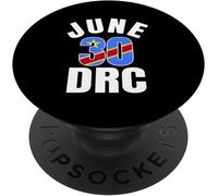 Kalanka-30 Juin Rdc Indépendance République Démocratique Du Congo Popsockets Popgrip Adhésif