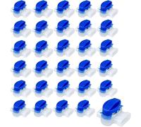 KALANKA-30pcs Connecteurs de Câble Robot Tondeuse,Connecteur Electrique Etanche, Connecteurs de Câble Remplis des Résines pour Jardin Extérieur Pelouse Tondeuse Robot