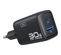 KALANKA-30W Chargeur USB C, 2-Port Prise USBC Multiple Chargeur Secteur, PD 3.0 Type C Adaptateur de Charge Rapide pour iPhone 16 15 Pro Max, iPad Air, Samsung S25 S24 Ultra, Google, Xiaomi, Huawei,