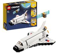 KALANKA-31134 Creator 3-en-1 La Navette Spatiale, Jouet de Navette Spatiale en Vaisseau en Figurine Astronaute, pour Enfants, Garçons et Filles Dès 6 Ans, Idée Cadeau