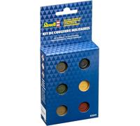 Kalanka-32341 - Accessoire Pour Maquette - Couleurs Militaires 6 Pots, Beige-Kalanka