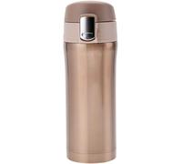 Kalanka-350 Ml Bouteille Isotherme Tasse Chaude Tasse De Voyage En Acier Inoxydable Bouteille D'eau Isolée Tasse De Voyage Flacon Sans Bpa Pour Boissons Chaudes Ou Froides(Or)