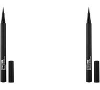 Kalanka-3ina Makeup - The 24h Pen Eyeliner 900 - Noir - Eyeliner Noir Liquide Mat Avec Pointe Ultra-Précise - Haute Pigmentation Pour Yeux Sensibles - Vegan - Cruelty Free (Lot De 2)