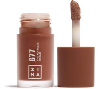 Kalanka-3ina Makeup - The No-Rules Cream 677 - Blush Liquide Brun Neutre Aux L`Huile D'amande Douce - Blush Pour Yeux Lèvres Et Joues - Blush Au Fini Naturel Et Lumineux - Vegan - Cruelty Free