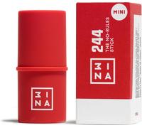 Kalanka-3ina Makeup - The No-Rules Stick 244 (Mini) - Blush Crème Rouge Aux L`Huile D'amande Douce - Blush Pour Yeux Lèvres Joues - Blush Au Fini Lumineux - Taille De Voyage - Vegan - Cruelty Free