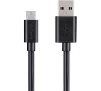 KALANKA-3m Micro USB Cable High Speed USB 2.0 Sync and Charge for Samsung, HTC, Sony, Motorola, LG, Google, Nokia (Black)