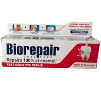Kalanka-3pcs Biorepair Rapide Sensible Dentifrice 75ml (Pack De Trois) Protection & Réparation De Acide Érosion Et Plaque Sans Danger Pour Totalité Famille