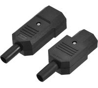 KALANKA-3pcs IEC320 C13, 3pcs C14, AC 250V 10A Power Adaptateur Connecteur