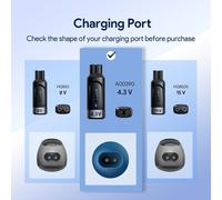 KALANKA-4.3V Type-C Fiches A00390 Chargeur Remplacement pour Tondeuse Barbe Electriques Homme Rasoir pour Oblade QP2620/QP2520/QP2515/QP2510, avec Indicateur de Charge (Cable non Compris)