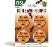 KALANKA-- 4 Boîtes Anti-Fourmis - Pièges Pour La Maison Et Les Abords - Très Appétant, Aucune