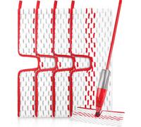 KALANKA-4 Pièces 2 en 1 Réutilisable Tampons Microfibre pour Vileda 1-2 Spraymax Mop en Microfibre Lavable Coussin de Nettoyage pour Serpillière Recharge Microfibres pour Tous Types de sols
